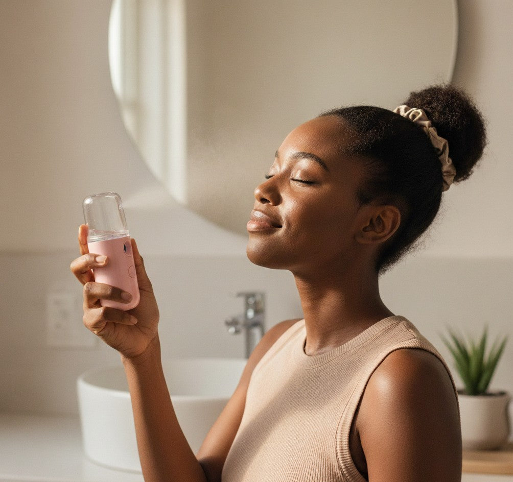 1pc Abs Handheld Mini Moisturizing Sprayer